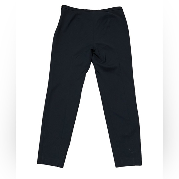 Lilly Pulitzer Alessia stretch dinner pants in black with side zipper closure - Picture 3 of 11